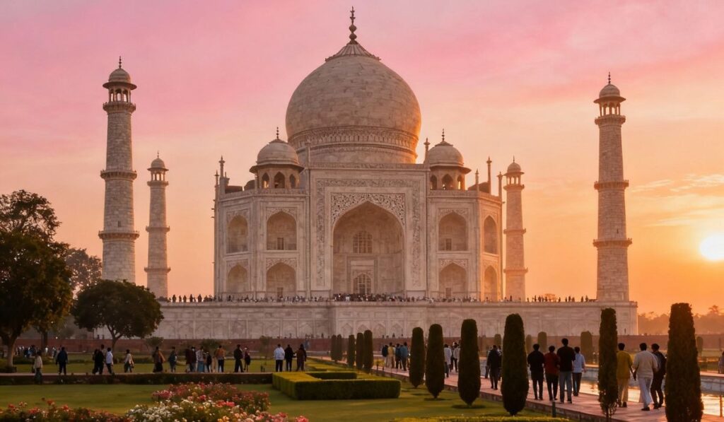 Luxury Taj Mahal Tour from Delhi with sunrise view in Agra